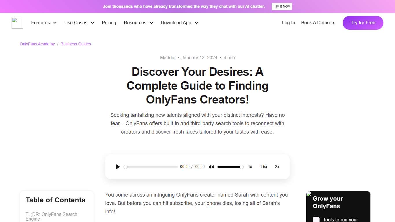 Finding OnlyFans Creators: A Comprehensive Guide